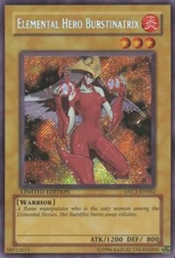 Elemental HERO Burstinatrix (EHC1-EN002) - Secret Rare