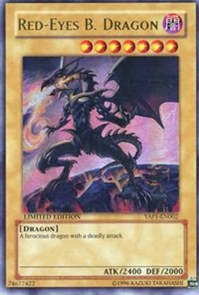 Red-Eyes B. Dragon (YAP1-EN002) - Ultra Rare