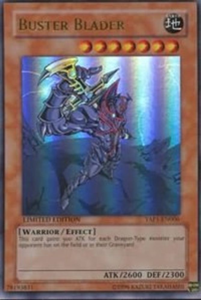 Buster Blader [YAP1-EN006] Ultra Rare 