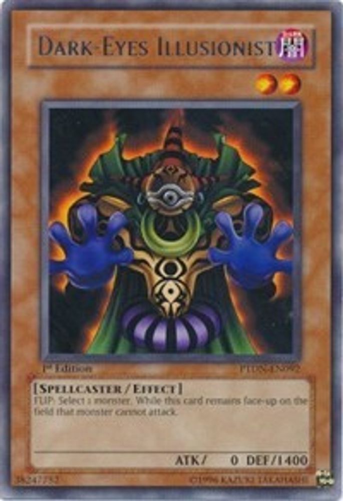 Dark-Eyes Illusionist (PTDN-EN092) - Rare