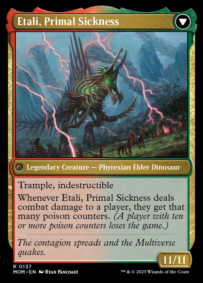 Etali, Conquérant Primal // Etali, Maladie Primaire [Marche de la Machine] 