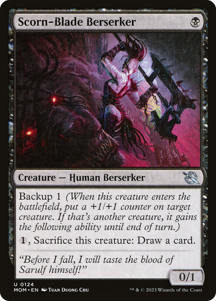 Berserker à lame méprisante [Marche de la machine] 