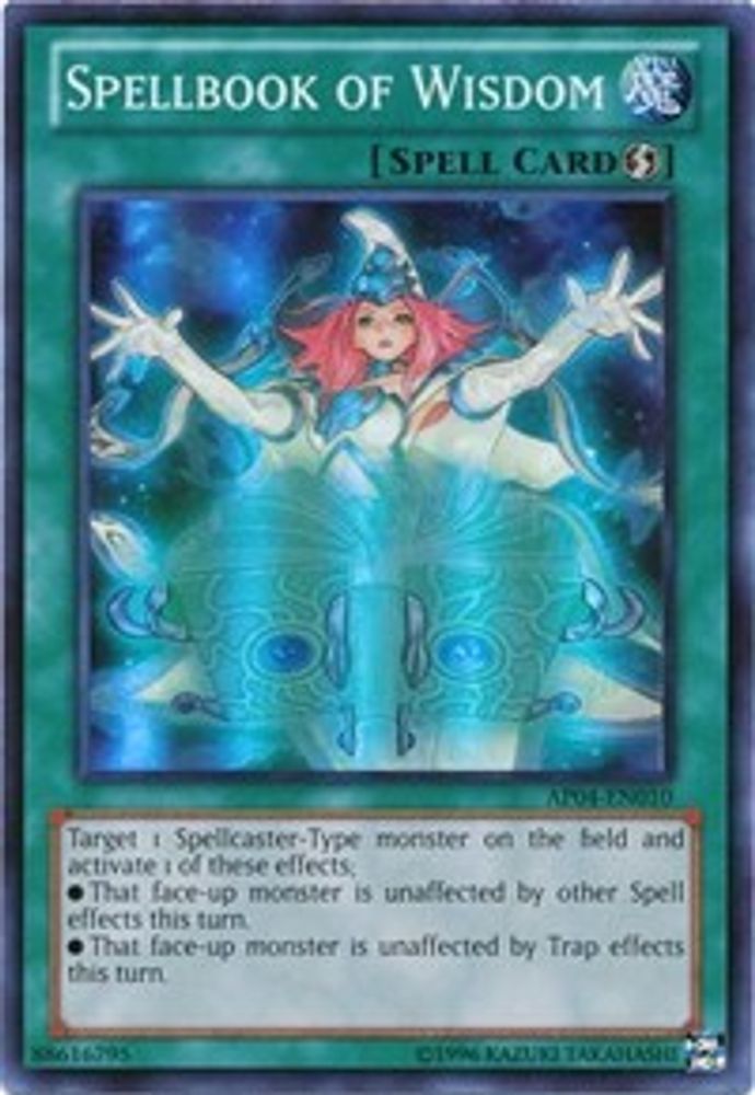 Livre de sorts de la sagesse [AP04-EN010] Super Rare 