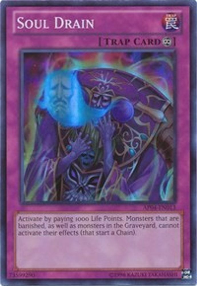 Drain d'âme [AP04-EN013] Super Rare 