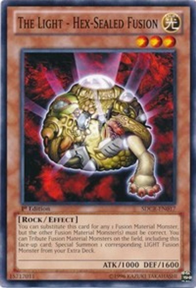 The Light - Hex-Sealed Fusion (SDCR-EN017) - Common