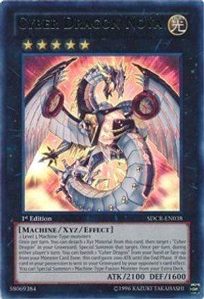 Cyber Dragon Nova [SDCR-EN038] Ultra Rare