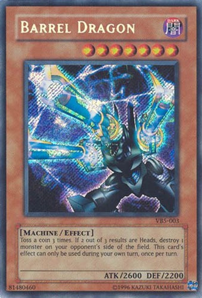 Barrel Dragon (VB5-003) - Secret Rare