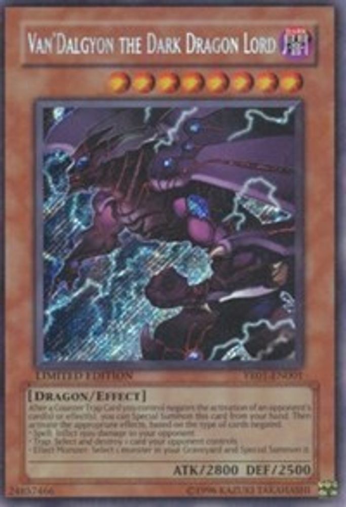 Van'Dalgyon The Dark Dragon Lord (YR01-EN001) - Secret Rare