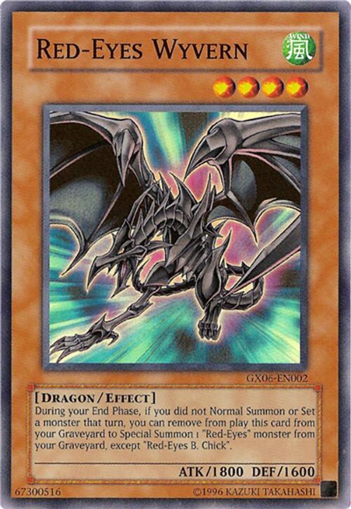Red-Eyes Wyvern (GX06-EN002) - Super Rare