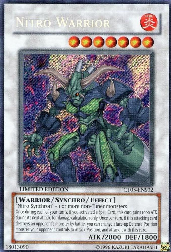 Nitro Warrior (CT05-ENS02) - Secret Rare