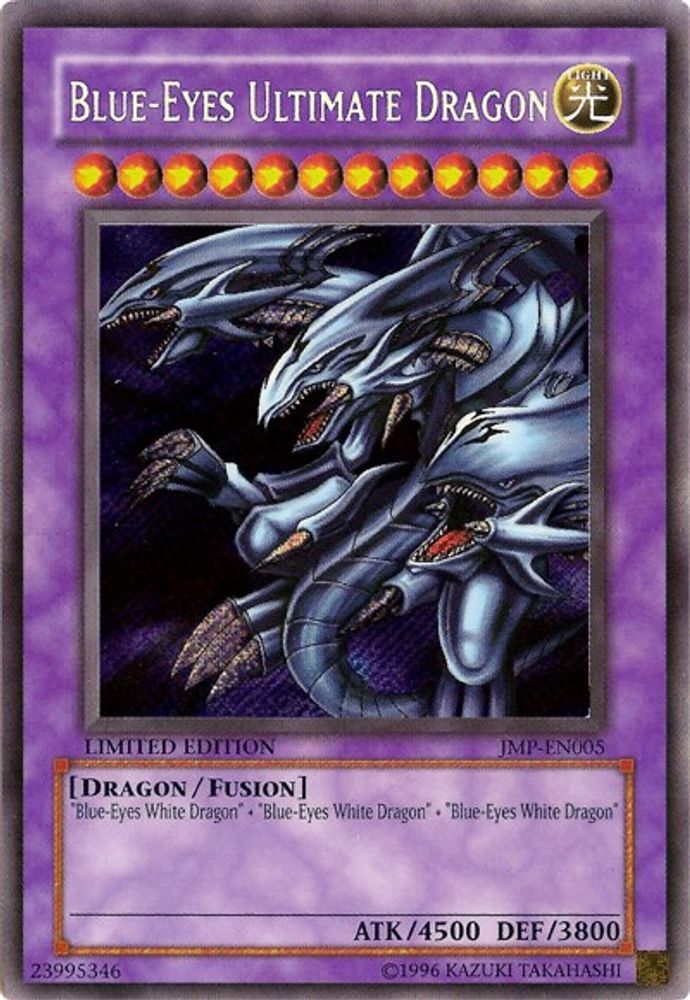 Blue-Eyes Ultimate Dragon (Secret) (JMP-EN005) - Secret Rare