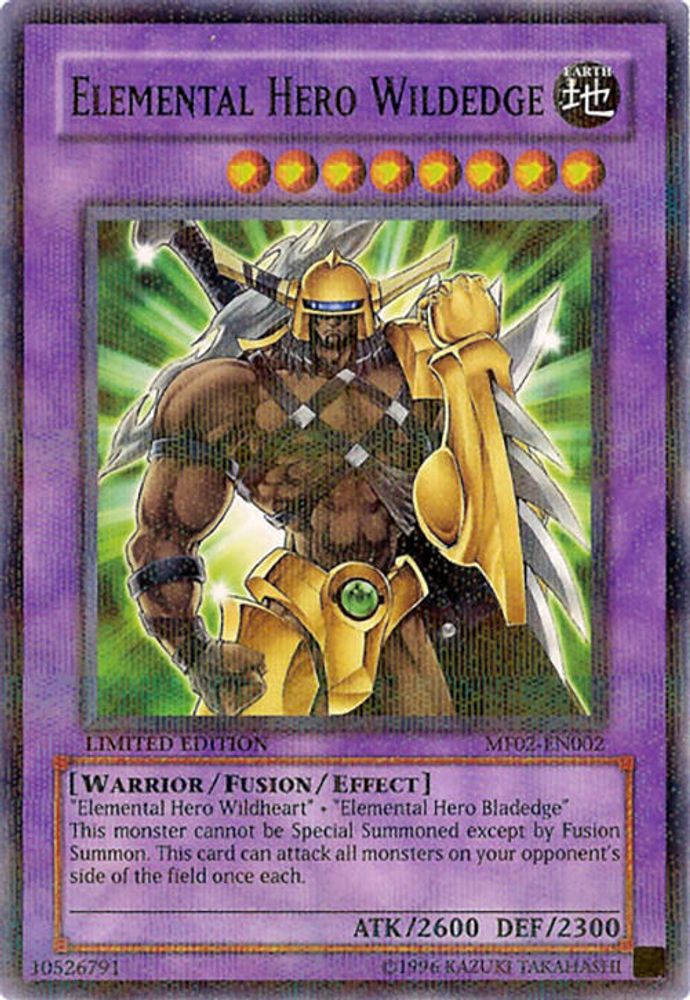 Elemental HERO Wildedge (MF02-EN002) - Rare