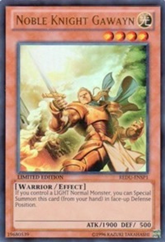 Noble Knight Gawayn (REDU-ENSP1) (REDU-ENSP1) - Ultra Rare