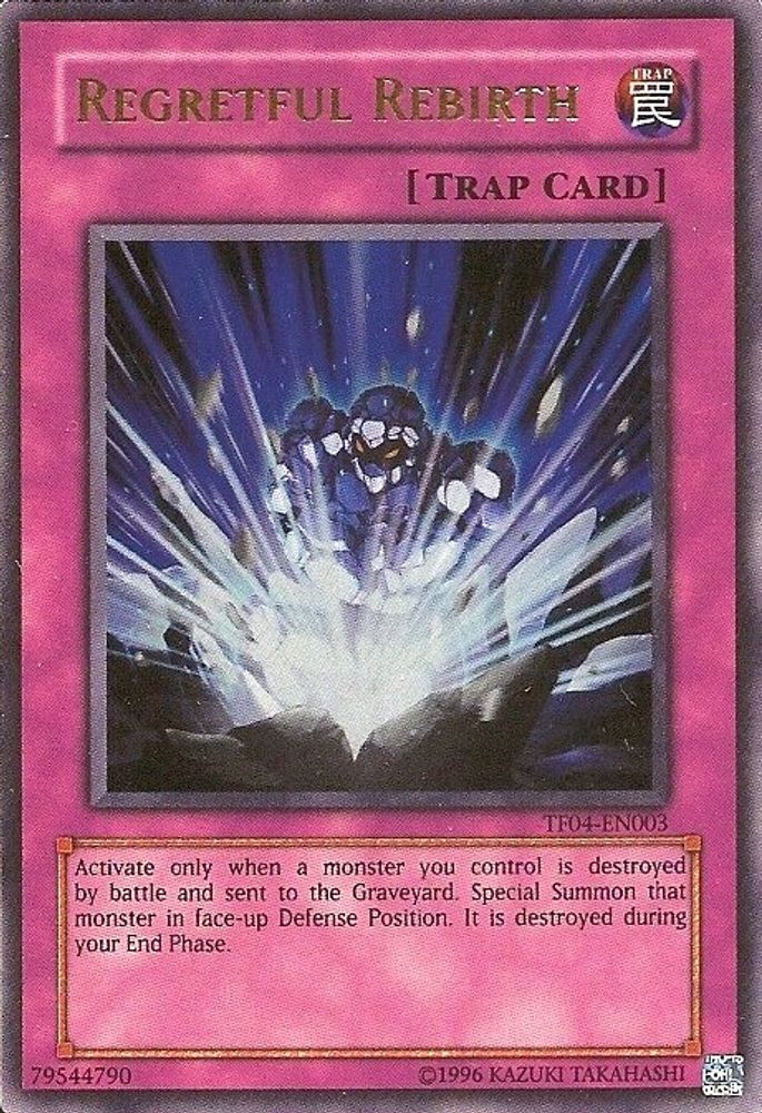 Regretful Rebirth (5D's Tag Force 4) (TF04-EN003) - Ultra Rare