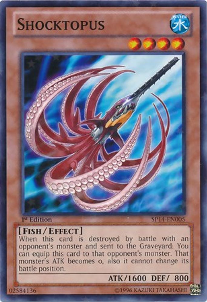 Shocktopus (Starfoil) (SP14-EN005) - Starfoil Rare