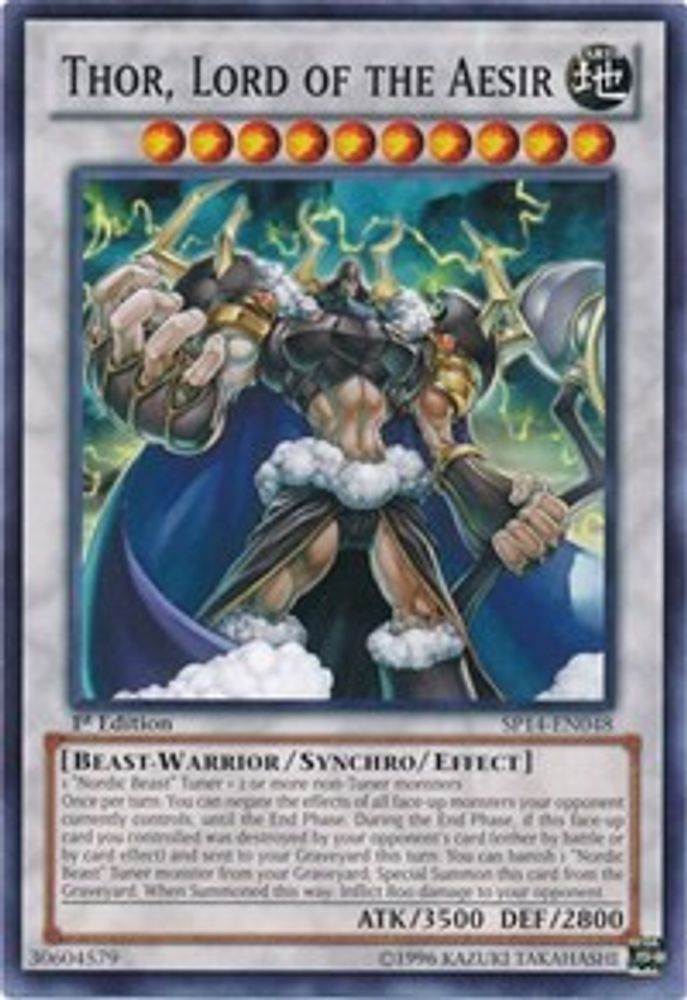 Thor, Lord of the Aesir (SP14-EN048) - Common