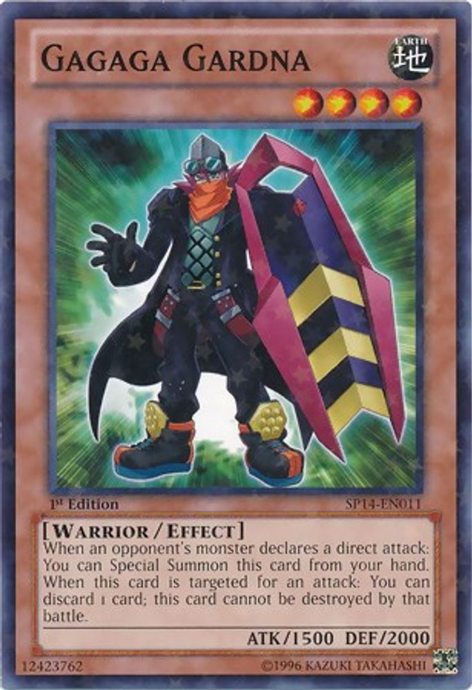 Gagaga Gardna (Starfoil) (SP14-EN011) - Starfoil Rare
