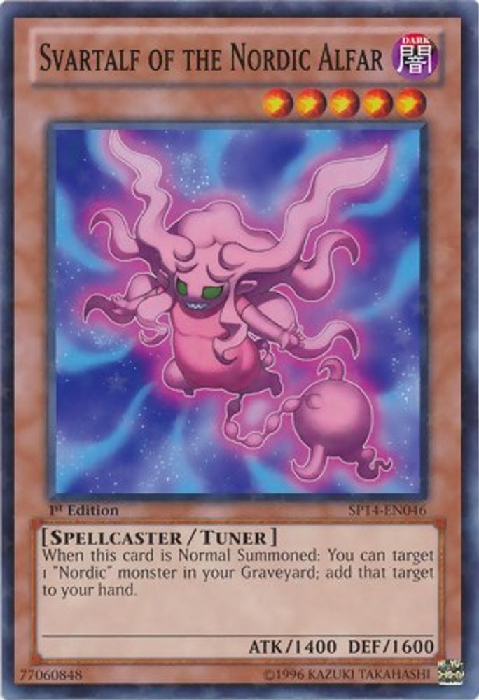 Svartalf de l'Alfar nordique [SP14-EN046] Starfoil Rare 