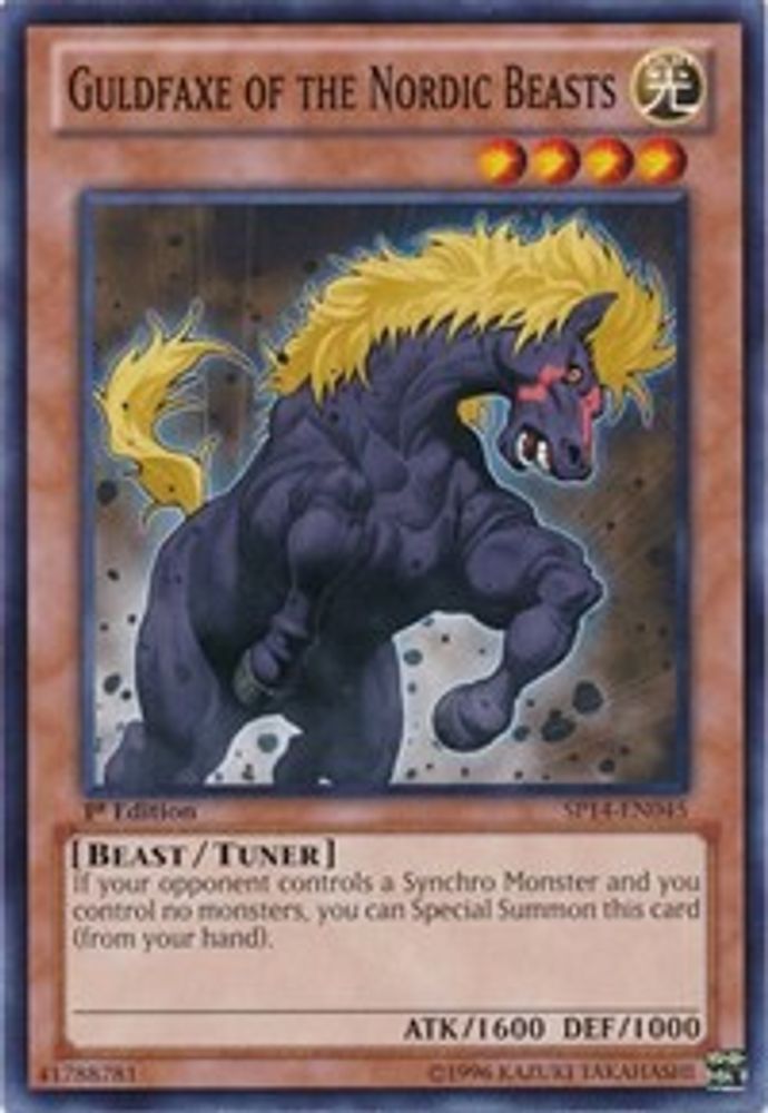 Guldfaxe of the Nordic Beasts (SP14-EN045) - Common