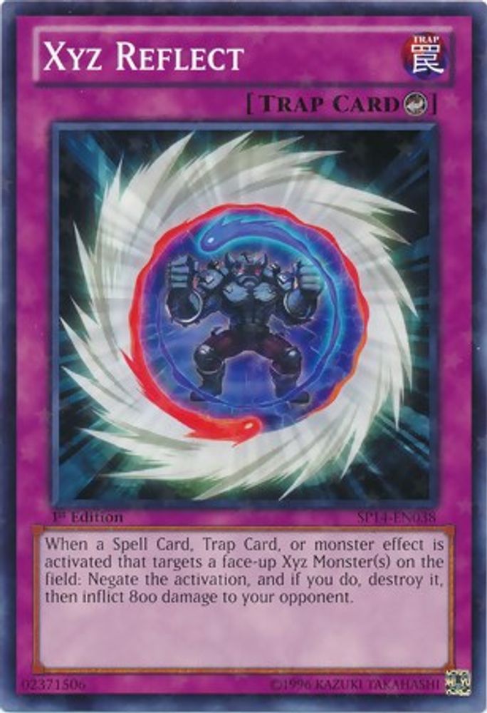 Xyz Reflect (Starfoil) (SP14-EN038) - Starfoil Rare