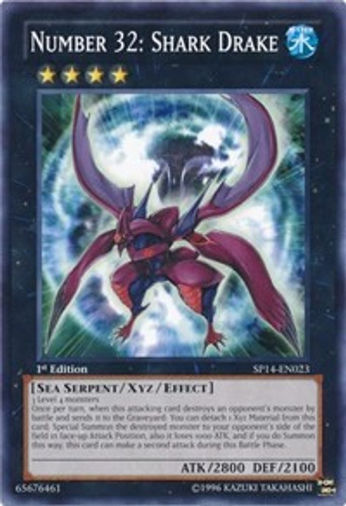 Number 32: Shark Drake (SP14-EN023) - Common