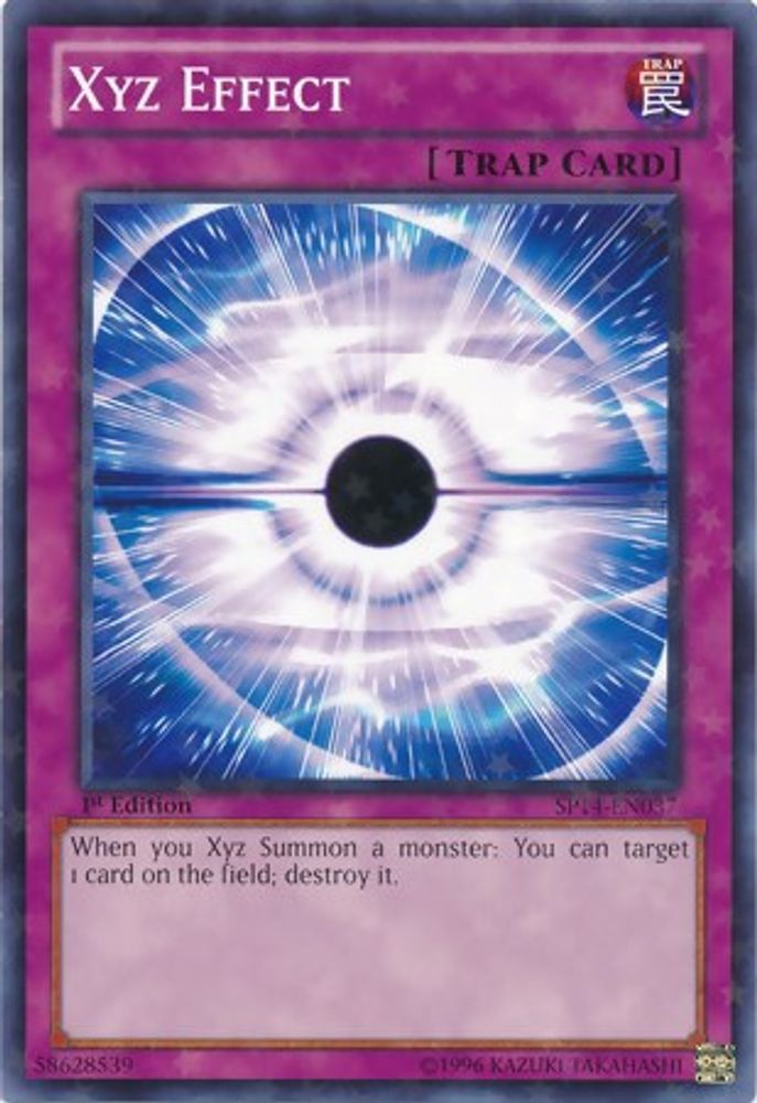 Xyz Effect (Starfoil) (SP14-EN037) - Starfoil Rare