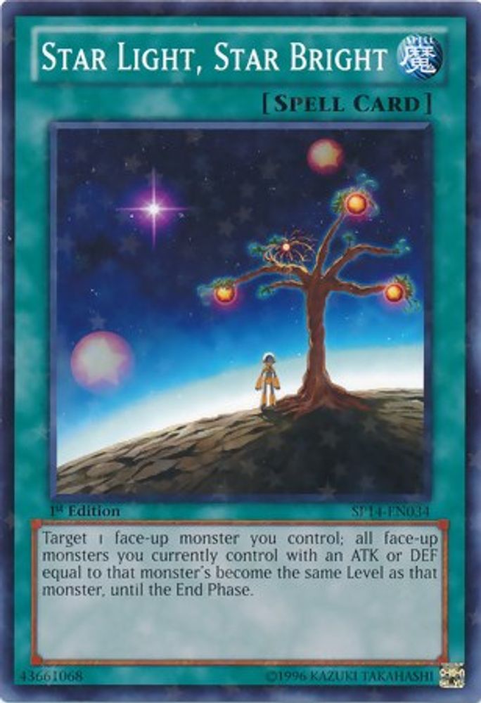 Star Light, Star Bright (Starfoil) (SP14-EN034) - Starfoil Rare