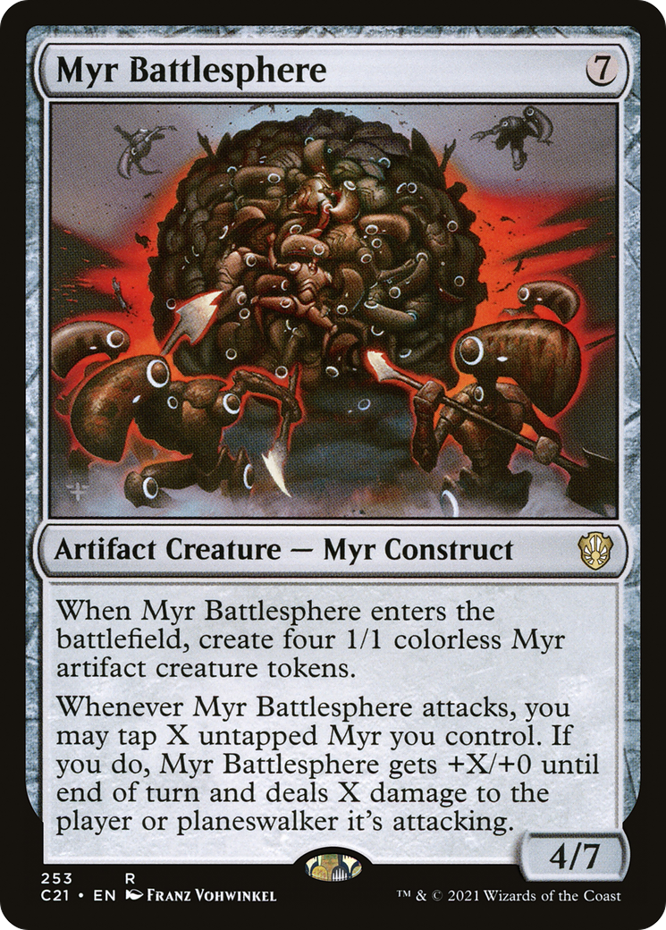 Myr Battlesphère [Commandant 2021] 