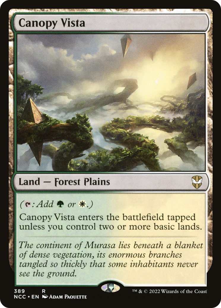 Canopy Vista [Rues du nouveau commandant de Capenna] 