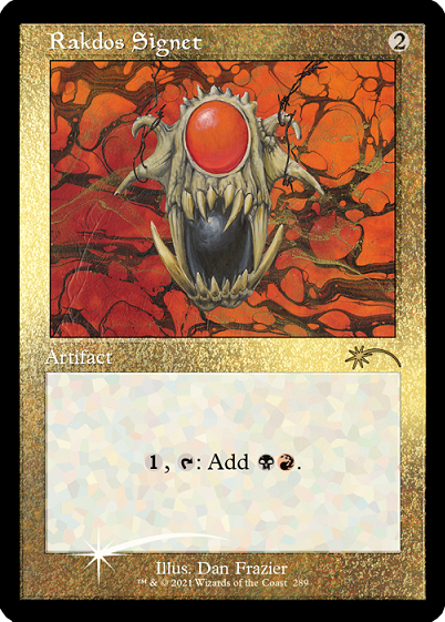 Rakdos Chevalière (Rétro) (Foil Etched) [Secret Lair Drop Series] 
