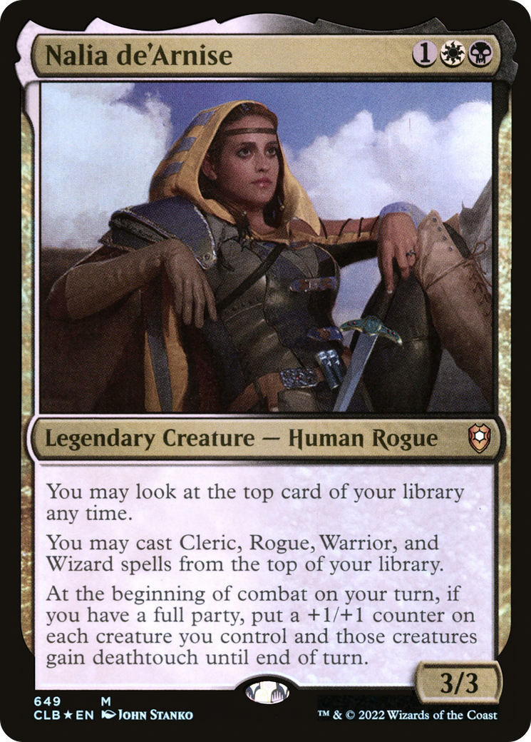 Nalia de'Arnise [Commander Legends : Bataille de Baldur's Gate] 