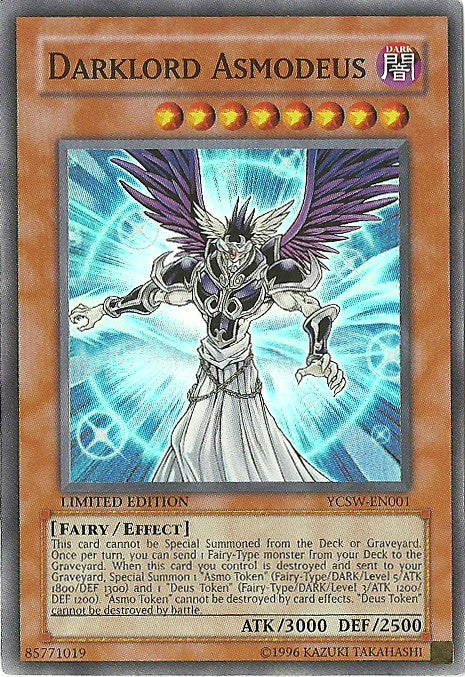 Darklord Asmodeus (YCSW-EN001) - Super Rare