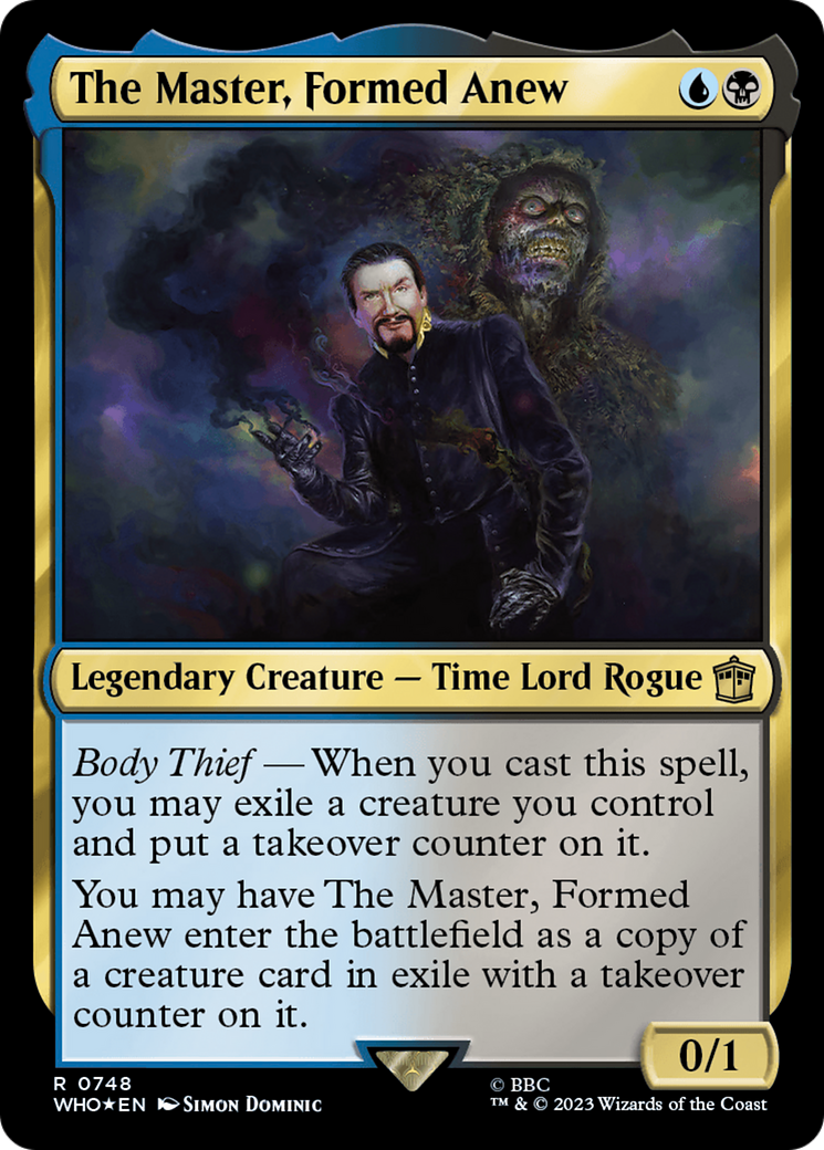 Le maître, formé à nouveau (Surge Foil) [Doctor Who] 