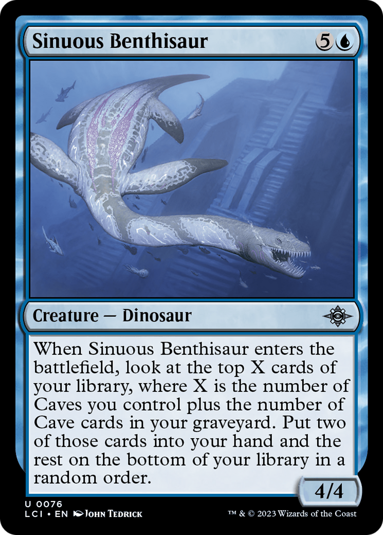 Benthisaure sinueux [Les cavernes perdues d'Ixalan] 