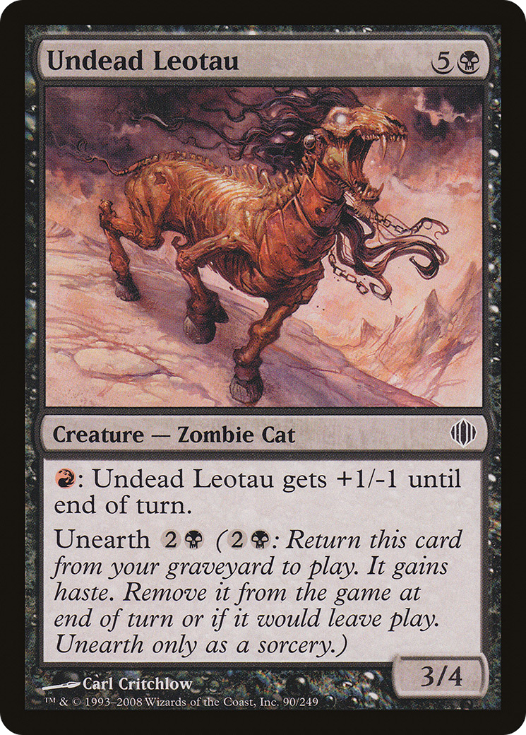Undead Leotau (ALA-090) - Shards of Alara Foil