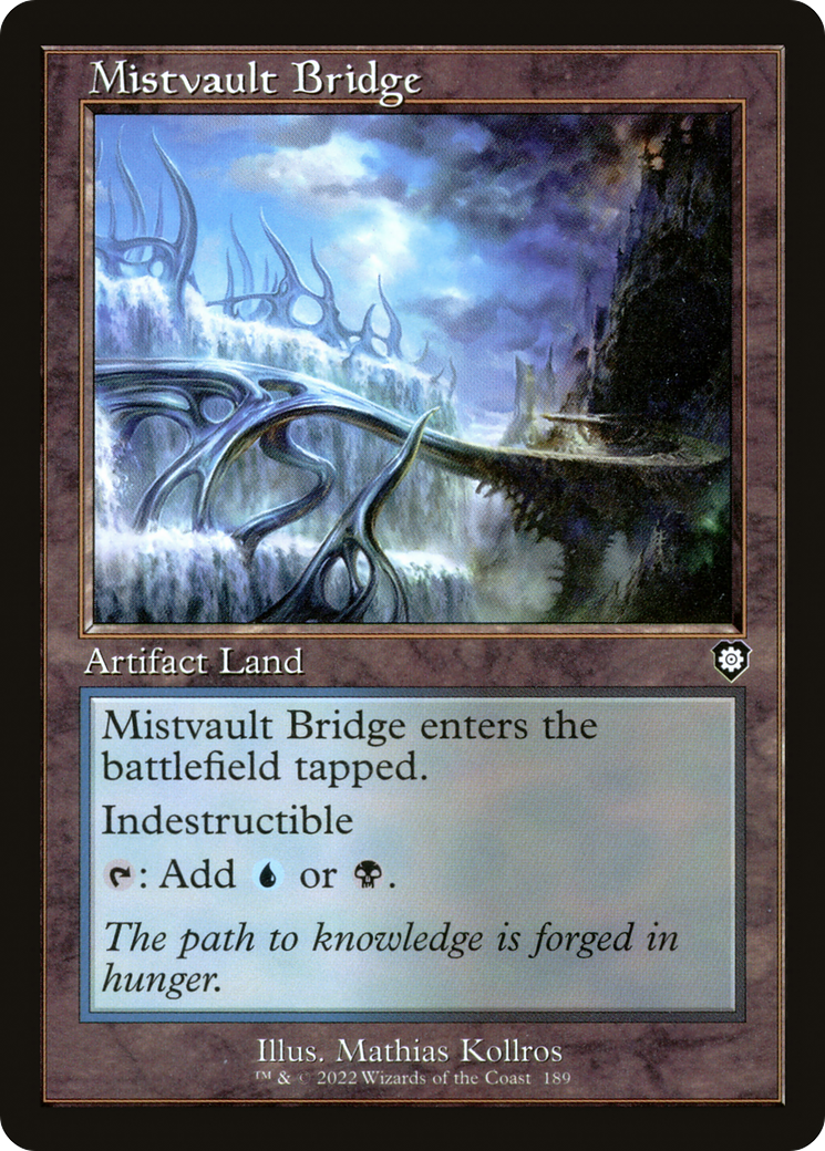 Pont Mistvault (Rétro) [Commandant de guerre des frères] 