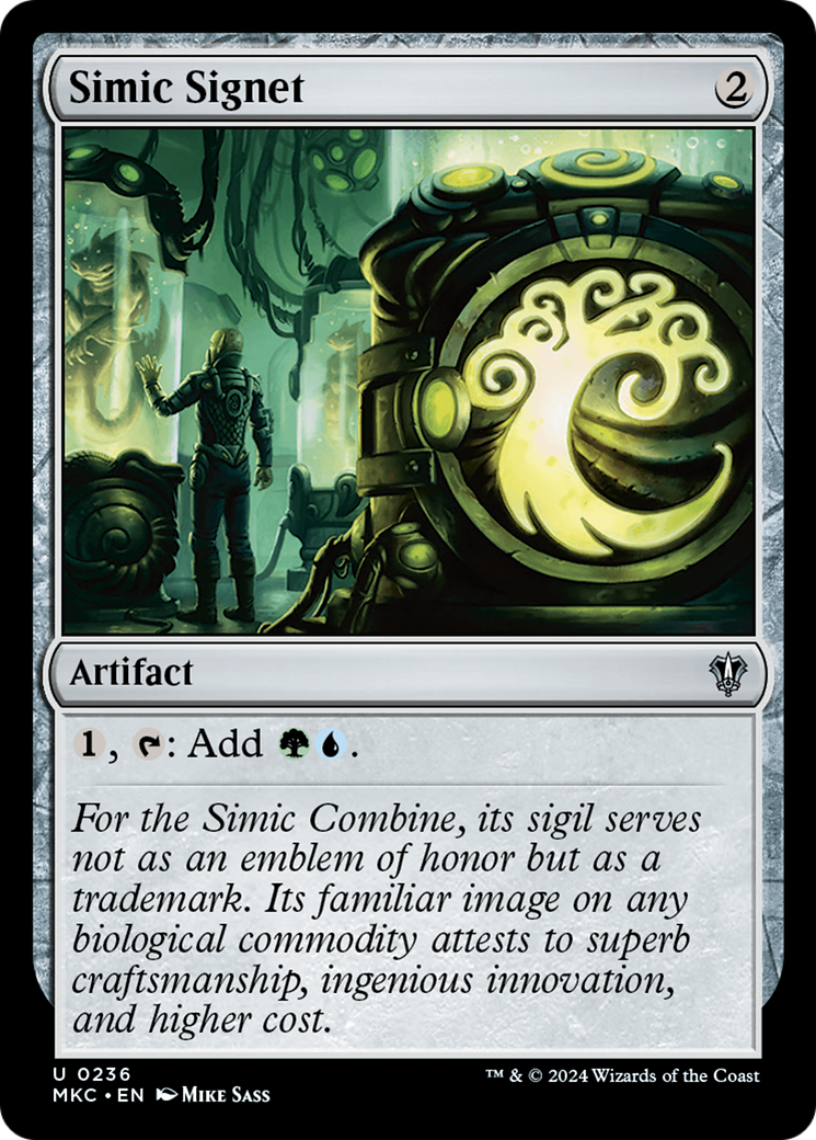 Simic Signet [Meurtres au commandant du manoir Karlov] 