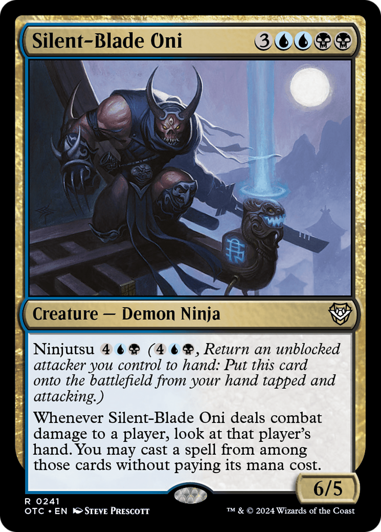 Silent-Blade Oni [Commandant des hors-la-loi de Thunder Junction] 