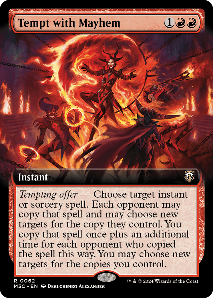 Tenter avec Mayhem (Extended Art) [Modern Horizons 3 Commander] 
