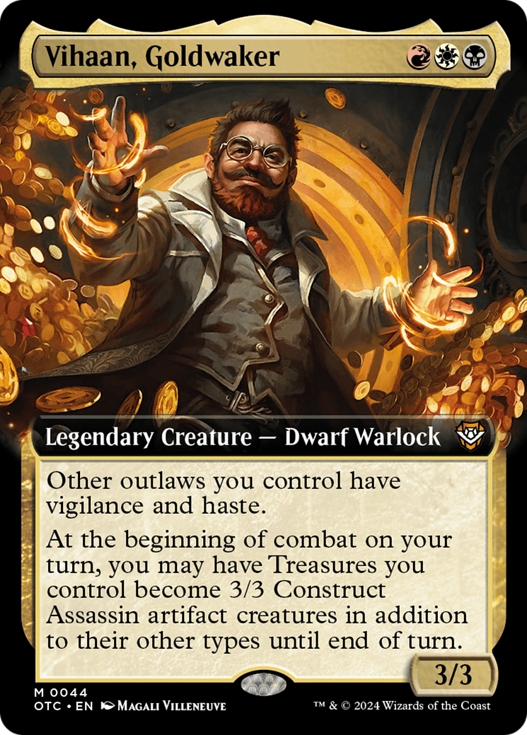 Vihaan, Goldwaker (Art étendu) [Commandant des hors-la-loi de Thunder Junction] 