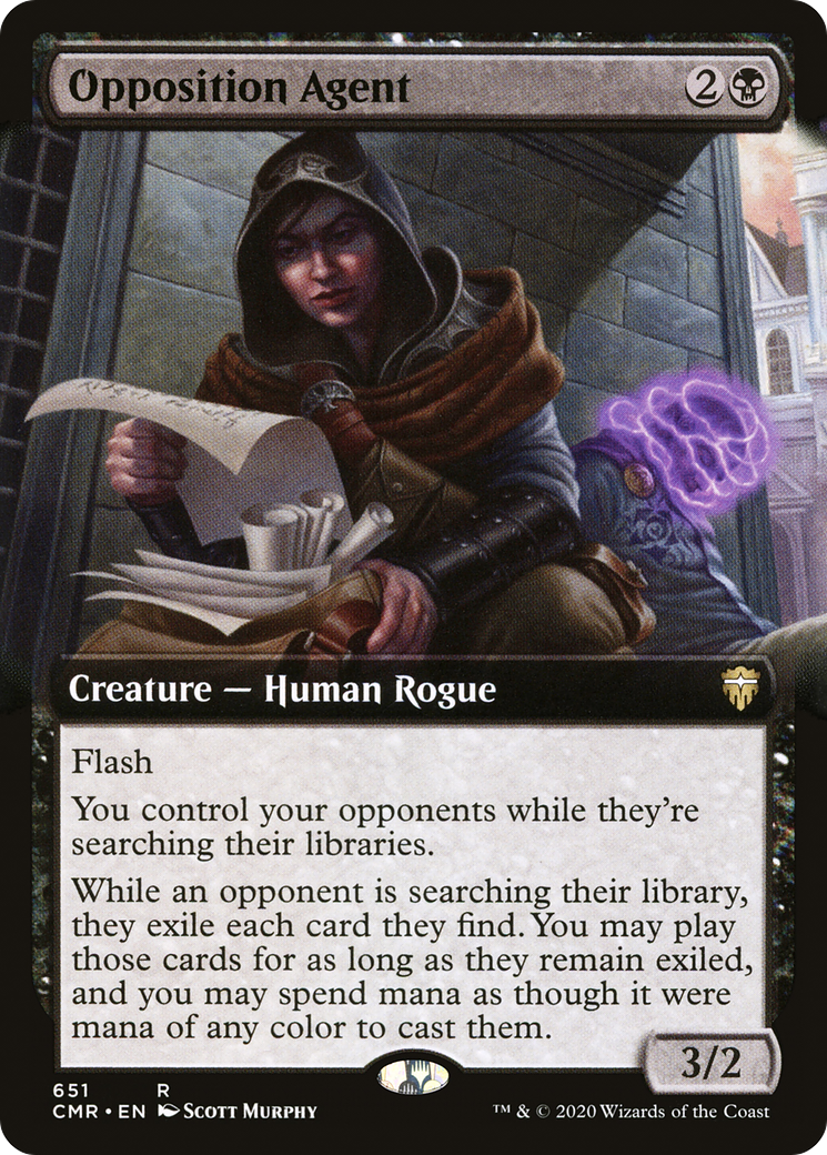 Agent d'opposition (art étendu) [Commander Legends] 