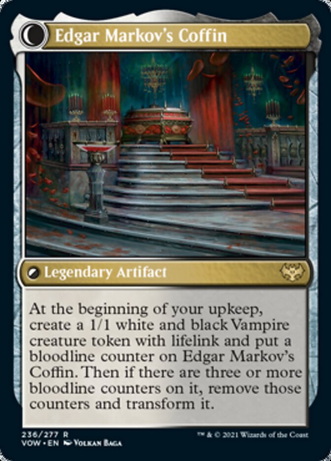 Edgar, Charmed Groom (VOW-236) - Innistrad: Crimson Vow: (Double Faced Transform)