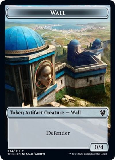 Pegasus // Jeton mural double face [Jetons Challenger Decks 2021] 