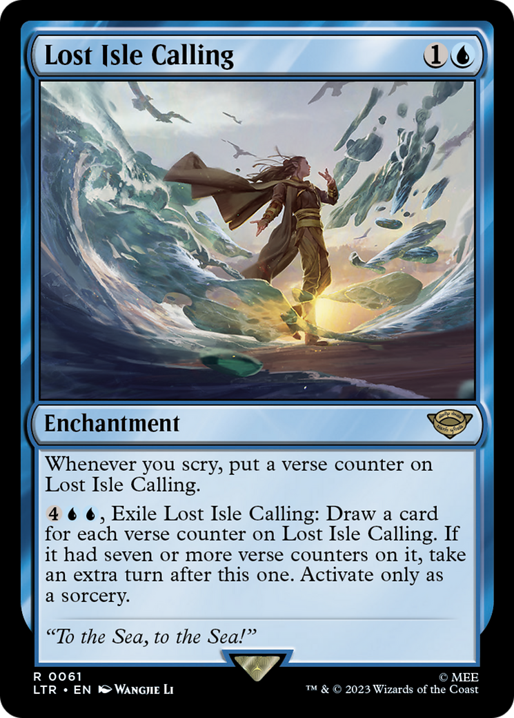 Lost Isle Calling [Le Seigneur des Anneaux : Les Contes de la Terre du Milieu] 