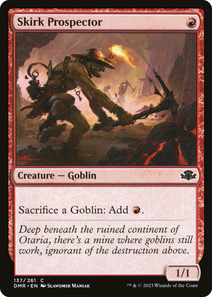 Prospecteur Skirk [Dominaria Remastered] 
