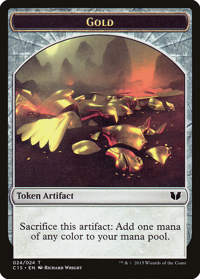 Gold (C15-024) - Commander 2015 Tokens