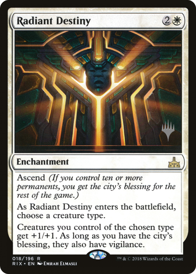 Destin radieux (Pack promotionnel) [Promos Rivals of Ixalan] 