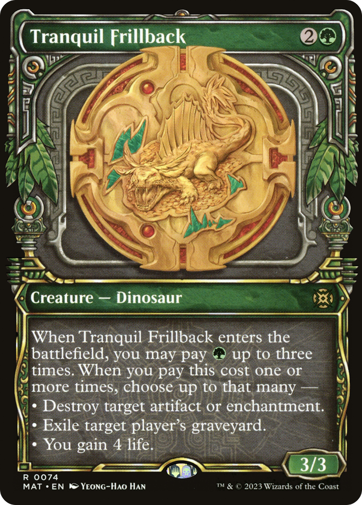 Tranquil Frillback (Showcase) [Marche de la machine : les conséquences] 