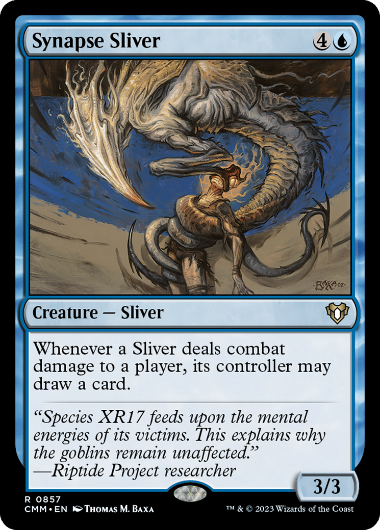 Synapse Sliver (CMM-857) - Commander Masters