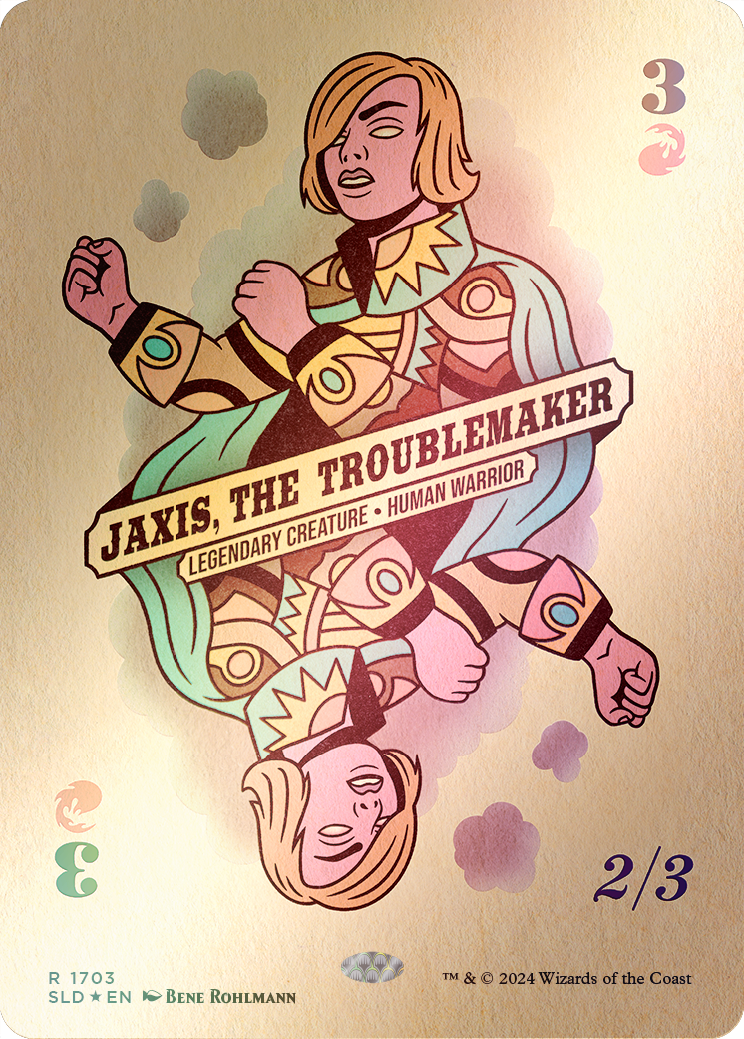 Jaxis, le fauteur de troubles (Rainbow Foil) [Secret Lair Drop Series] 